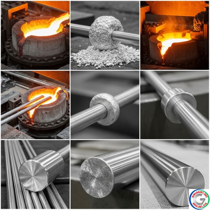 INOX TRÒN ĐẶC - THÉP TRÒN RẮN THÉP KHÔNG GỈ