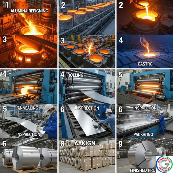 NHÔM CUỘN - ALUMINIUM COILS